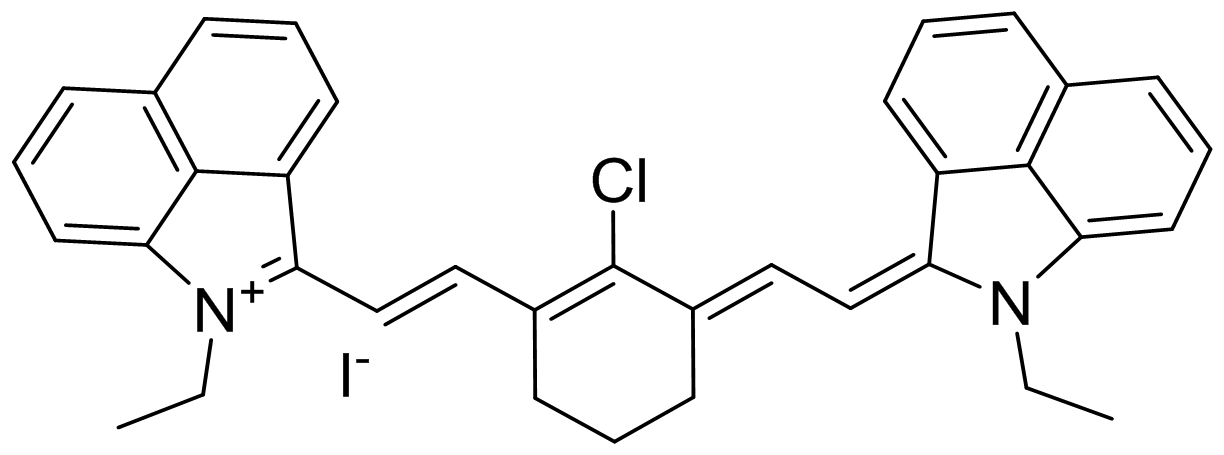 Near-infrared two-region phlorocyanine fluorescent dye FD1080 (em = 1080 nm)