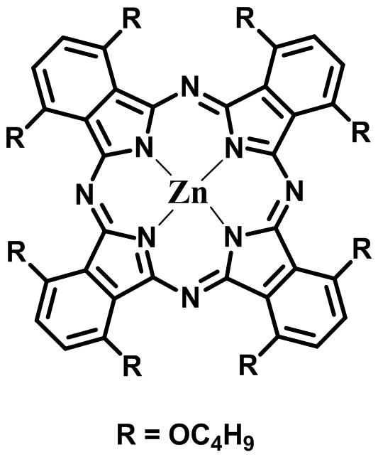 1,4,8,11,15,18,22,25-Octabutoxy-29H,31H-zinc phthalocyanine(II)