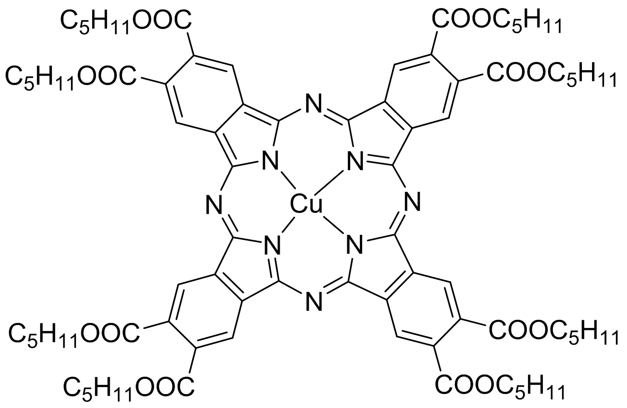 2,3,9,10,16,17,23,24-Octopentyl-29H,31H-copper phthalocyanine