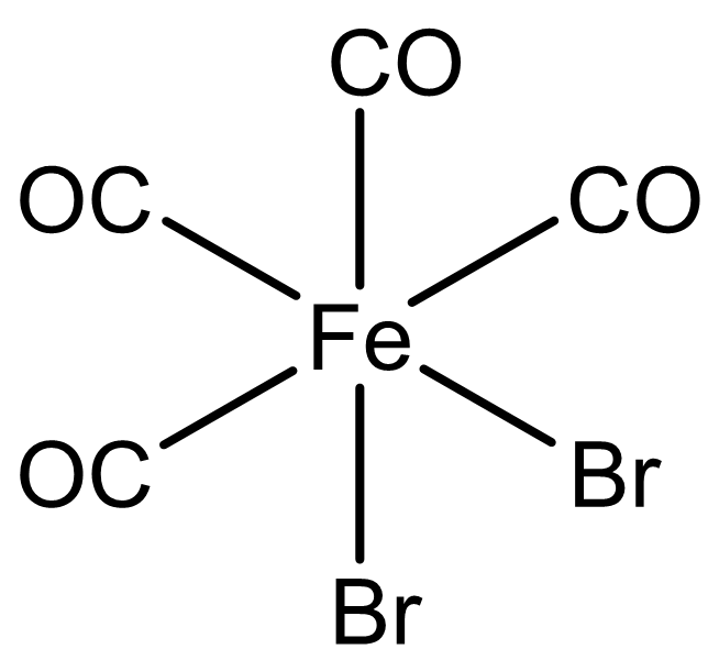 CO ex-drug, [Fe(CO)4Br2]