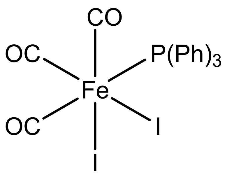 CO ex-drug, [Fe(CO)3I2(PPh3)]