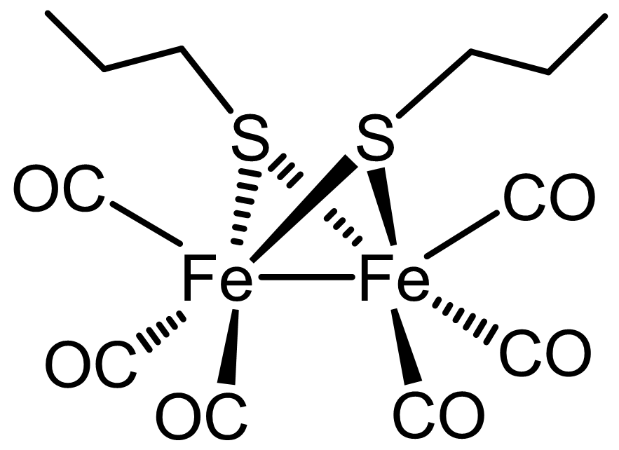 CO ex-drug,[Fe2(-SCH2CH2CH3)(CO)6]